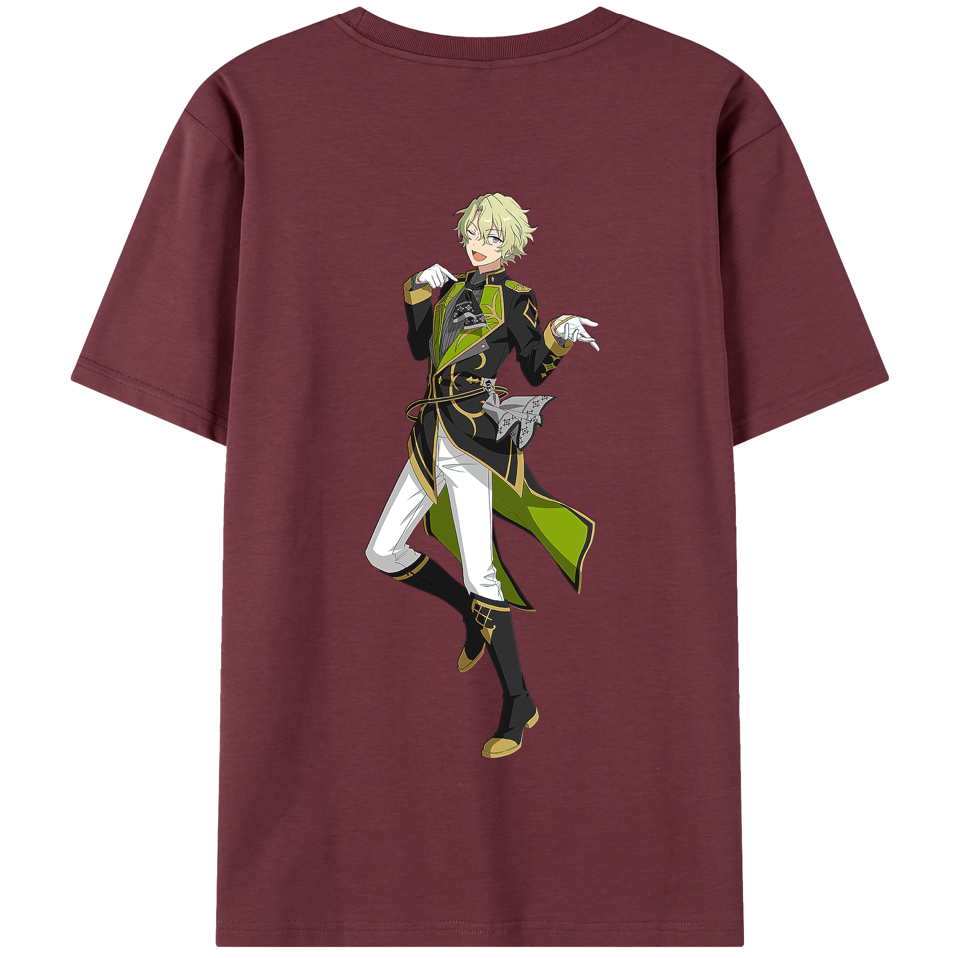 （画像用） あんさんぶるスターズ! Ensemble Stars 綿100％半袖Tシャツ（背面プリント）